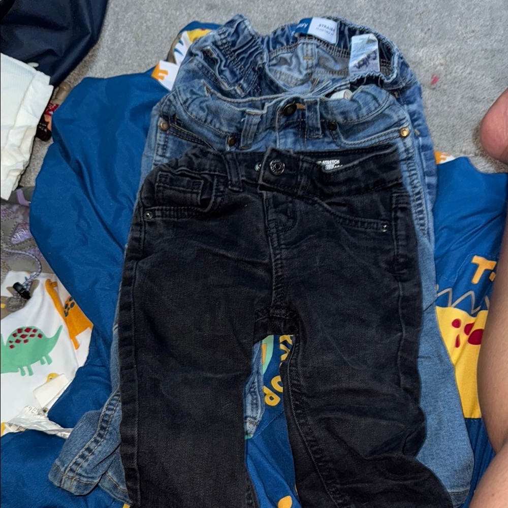 Stylish Black Kids Jeans